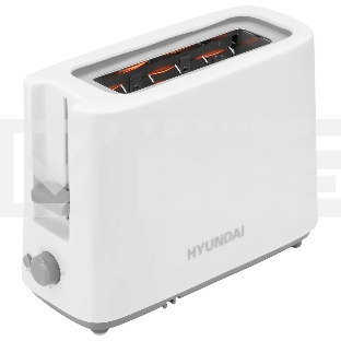 Тостер Hyundai HYT-8006 500 Вт, белый/серый