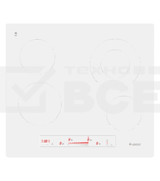Электрическая варочная панель Gefest ПВЭ 4233 К12 15716000