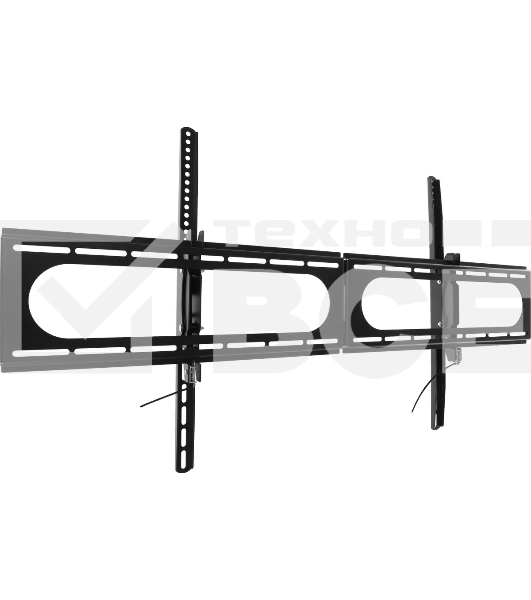 Кронштейн для телевизора Hama 00220844 черный, 37'-120' макс. 100 кг, настенный, наклон