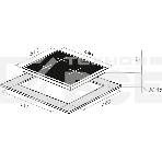 Газовая варочная панель Maunfeld EGHE.43.33CW/G, 3 конфорки, эмалированная сталь, белый, фото11