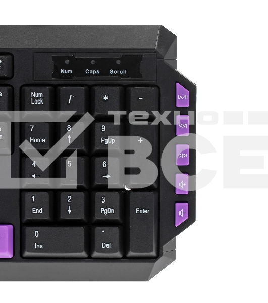 Клавиатура проводная игровая Qumo Desert Eagle Pro 21742