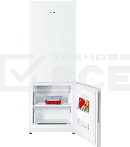 Холодильник Atlant ХМ-4611-101 белый двухкамерный 205/79 л морозилка снизу, капельная система