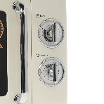 Микроволновая печь Tesler MM-2045 бежевый, 20 л, 700 Вт, переключатели - поворотный механизм, фото5