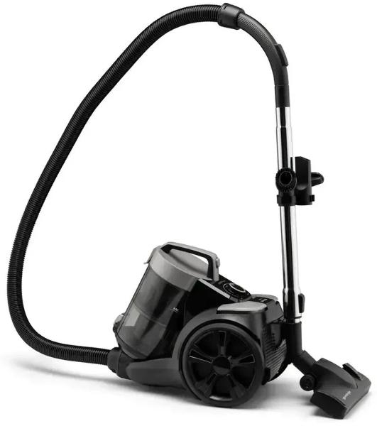 Пылесос Gorenje VC2001TABKG черный, 220/2200 Вт, уборка сухая, пылесборник контейнер 3,3 л