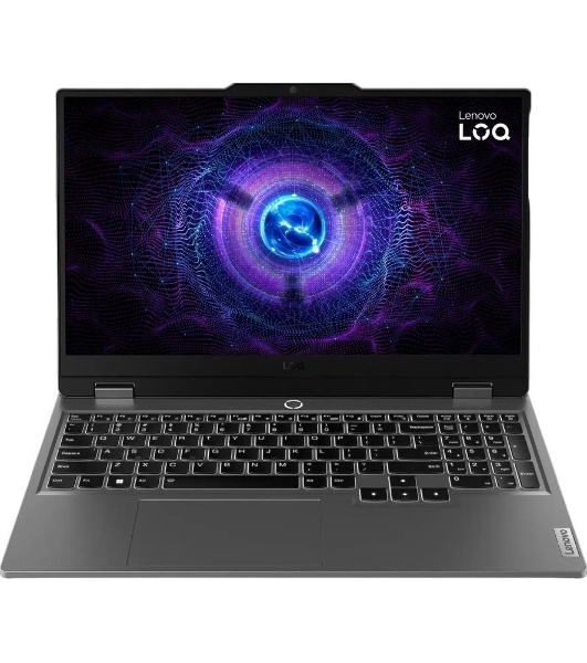 Ноутбук Lenovo LOQ 15IRX9/15.6'/IPS/Intel Core i7 13645HX/16Gb/512Gb SSD/NVIDIA GeForce RTX4050 6Gb/без ОС/серый/2.38kg