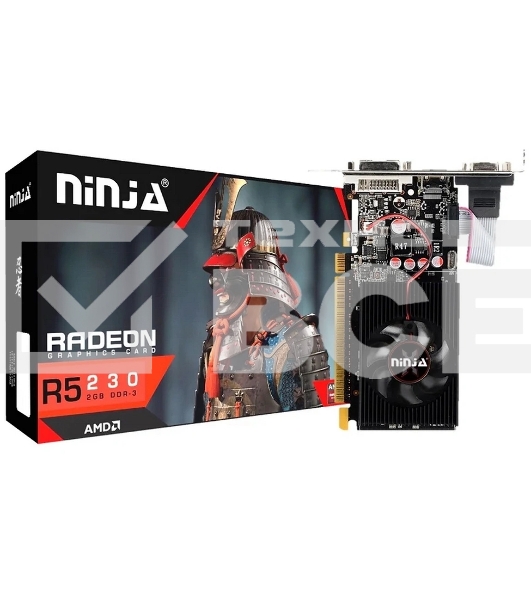 Видеокарта Ninja (Sinotex) AMD Radeon R5 230 (160SP) 1GB DDR3 64-bit DVI HDMI CRT