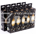 Лампа филам. Gauss Filament 11Вт цок.:E14 свеча 220B св.свеч.бел.теп. CF35 (упак.:10шт) (104801111), фото11