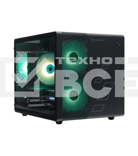 Компьютер Raskat STRIKE 720 (Intel Core i7-14700F, Intel Z790, RAM 64GB, SSD 1TB, HDD 1TB, RTX 3060 12GB, 850W, Win 11Pro, Office H&;B 2021)