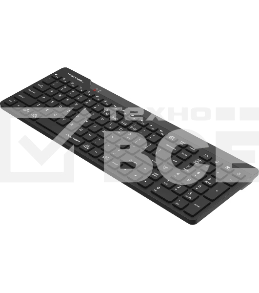 Клавиатура A4Tech Fstyler FBK23 AS черный USB беспроводная BT/Radio (FBK23 AS)
