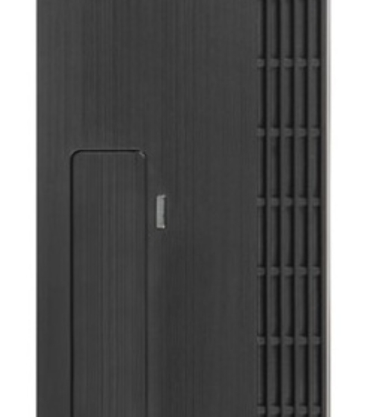 Компьютерный корпус CHIEFTEC UNI UE-02B-OP без БП, Slimline desktop, SFX, черный, mATX