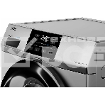 Стиральная машина Haier HW60-BP12919BS серебристый загр. фронтальная макс.: 6 кг 1200об/мин класс: А+++, фото4