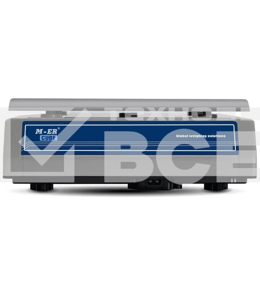 Весы фасовочные Mertech M-ER 326AFL-6.1 LCD (3055) серый металик, до 6 кг