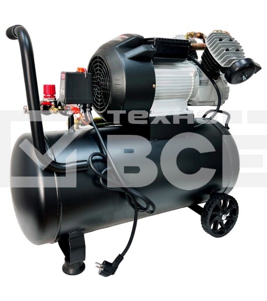 Компрессор воздушный Kranz KR-1500/24, 1500Вт, 230 л/мин, 24л