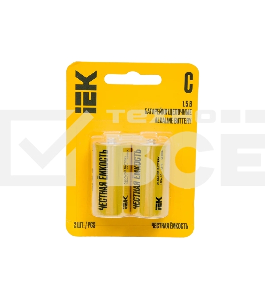 Батарейка щелочая Alkaline Optima LR14/C (2шт/блистер)