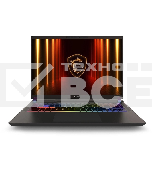 Ноутбук MSI Vector HX AI A2XWHG-080XRU серый Core Ultra 7 255HX 32Gb SSD1Tb NVIDIA GeForce RTX5070Ti 12Gb 16