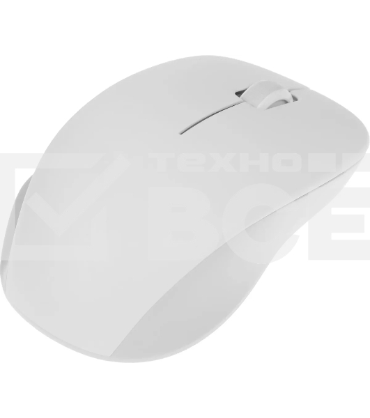 Мышь беспроводная Xiaomi Wireless Mouse Comfort Edition белый, 1200 dpi, радиоканал, USB, кнопки - 3