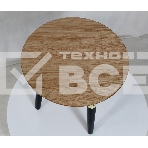 Столик кофейный SHEFFILTON SHT-CT17 дуб весенний/черное дерево/латунь (191695), фото7