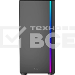 Компьютерный корпус без блока питания PCCOOLER LM300 ARGb BK, Flat Mid Tower, черный, TG, 0.45 SPCC, 1x120мм mATX, mITX 170/330/150мм 2x2.5