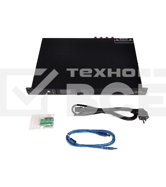 Усилитель Intrend ITAMP-4x500-TD четырехканальный, 4x500W/4Ом, 4x300W/8Ом, мостовой режим: 2x1000W/8Ом, 2x1000W/100V, 2x600W/70V, поддержка Dante, встроенный DSP