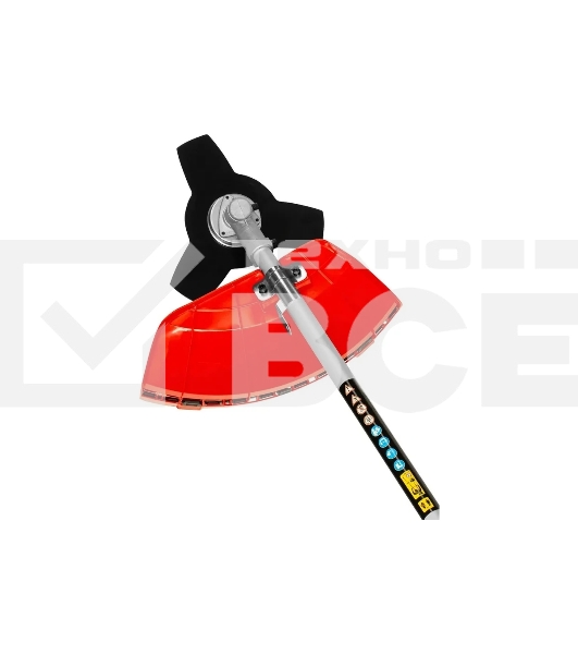 Триммер бензиновый MTX MT-52, 52 см3, неразъемная штанга, состоит из 2 частей