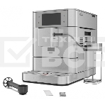 Автоматическая эспрессо-машина KitchenAid 5KES8558ESX, 2.2 л, одновременное приготовление двух чашек, 3 уровня крепости кофе, автоматическая очистка, автоматическая декальцинация, цветной дисплей, сенсорное управление, 40 рецептов, цвет нержавеющая сталь, фото6