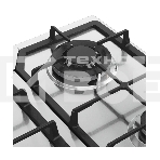 Варочная поверхность Kuppersberg, газ, High-Tech, 60 см, автоматический электроподжиг, газ-контроль, SABAF конфорки, чугунные решетки, WOK конфорка, цвет нержавеющая сталь, цвет фурнитуры черный, фото4