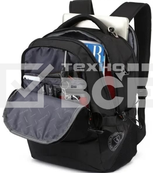 Рюкзак для ноутбука 17.3' Sumdex PJN-307BK черный полиэстер