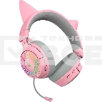 Гарнитура Razer Kraken Kitty V3 Pro Quartz розовый, беспроводная, bluetooth, до 70 ч, подсветка, фото6
