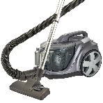 Пылесос Delta DL-0853 серый/фиолетовый, 400/2400 Вт, уборка сухая, пылесборник контейнер 4 л, фото13