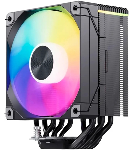 Устройство охлаждения(кулер) Bloody AC-12 ARGB Soc-AM5/AM4/1200/1700/1851 черный 4-pin 14-26dB Al+Cu 230W 582gr Ret (AC-12-ARGB230-BK)