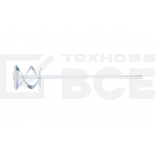 Миксер для красок и штукатурных смесей, 100 х 600 мм, оцинкованный, хвостовик SDS Plus Denzel