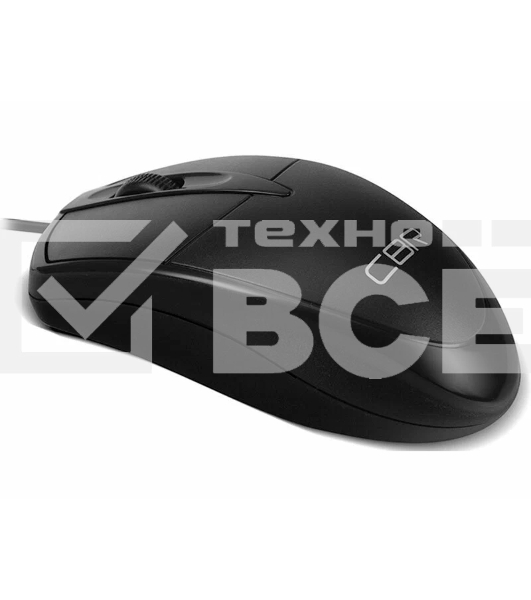 Мышь проводная CBR CM 121 черный, 1000 dpi, USB, кнопки - 3