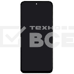 Дисплей (модуль) для Huawei Honor X8A в сборе с тачскрином, черный, фото 1