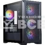 Компьютерный корпус Accord AM08 черный без БП ATX 2xUSB3.0 1xUSB3.1 audio bott PSU, фото 1