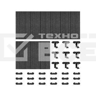 Звукопоглощающая панель Streamplify ACOUSTIC PANEL-9P-GY (9 шт)