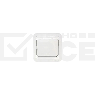 Выключатель 1-кл. СП Mimoza 10А IP20 бел./бел. Makel 12001
