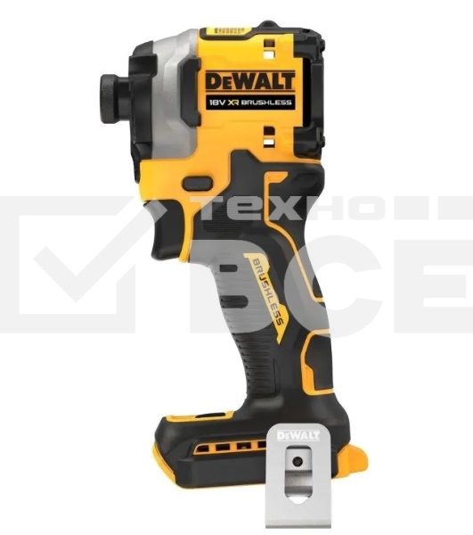 Шуруповерт DeWalt DCF850N-XJ, Аккумуляторная, 18В, Ударный, Без АКБ и ЗУ
