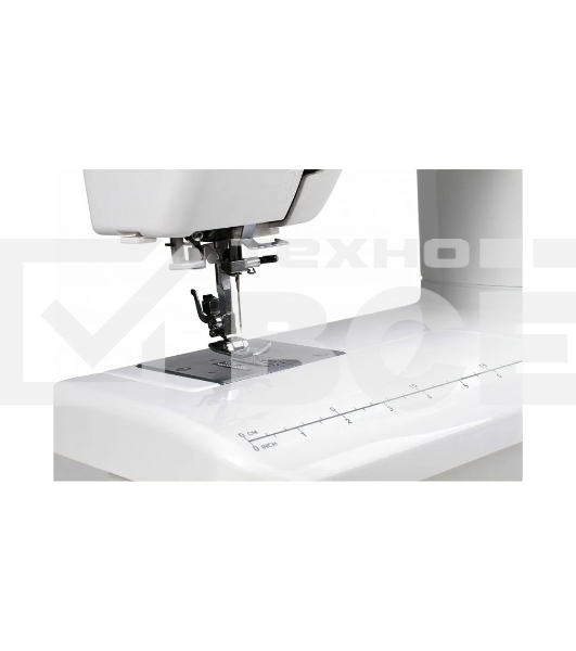 Швейная машина Janome 415 15 операций, вертикальный качающийся челнок, полуавтоматическое выполнение петли, автоматический нитевдеватель,  регулировка длины стежка до 4 мм, ширины зигзага до 5 мм, регулятор натяжения верхней нити, рычаг обратного хода, ле