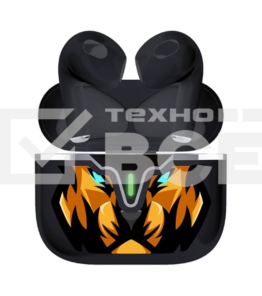 Гарнитура QUMO TWS LiFE «Tiger» ВТ 0101 черный
