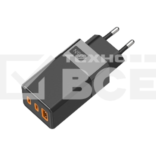 Сетевое зарядное устройство USB-A и 2 USB-C, 65Вт Rexant