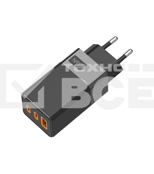 Сетевое зарядное устройство USB-A и 2 USB-C, 65Вт Rexant