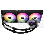 Водяное охлаждение для процессора Thermalright Frozen Warframe Pro 360 Black ARGB (360mm, Black, ARGB/ Fans: 3x120mm, 70.84CFM, 29.8dBA, 2000RPM/ Pump height 60mm, 23dBA, 3000RPM, Rad thickness 27mm/ S: 1200, 1700, 1851, 2011, 2066, 115X, AM4, AM5), фото13