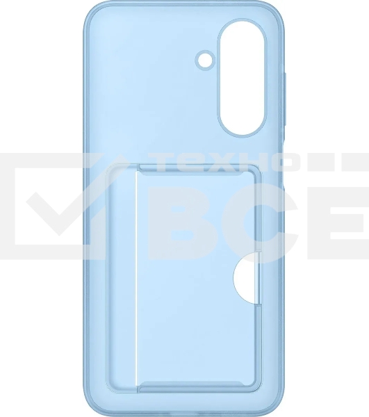 Чехол (клип-кейс) Samsung для Samsung Galaxy A26 Card Slot Case A26 голубой (EF-OA266TLEGRU)