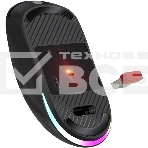 Мышь беспроводная/проводная Defender Stone GM-551 черный, 7200 dpi, радиоканал, Bluetooth, USB, кнопки - 7, фото6