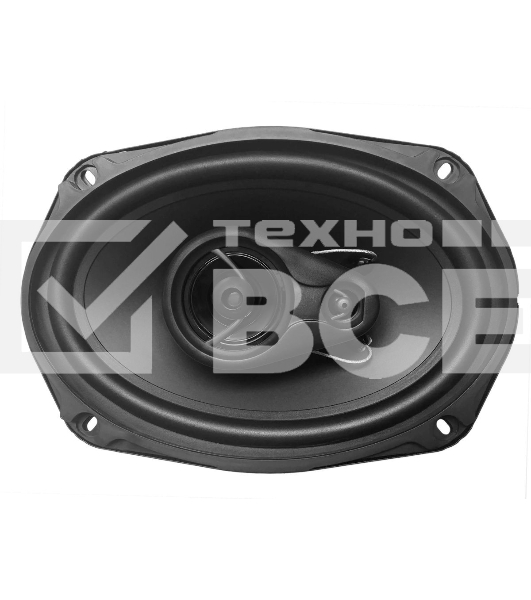 Колонки автомобильные Soundmax SM-CSL693 4Ом 15x23см (6x9дюйм) (ком.:2кол.) коаксиальные трехполосные
