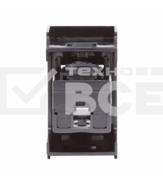 Розетка DKC RJ-45 кат. 6, Viva,1 мод., черный