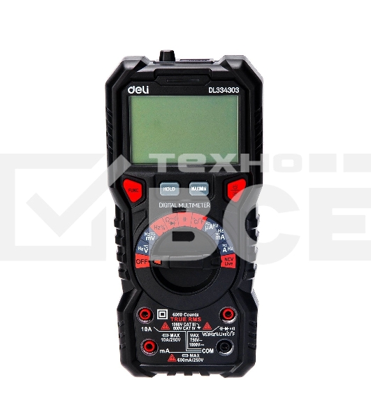 Многофункциональный цифровой мультиметр Deli DL334303