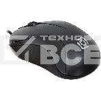 Мышь проводная Oklick 115S черный, 1200 dpi, USB, кнопки - 3, фото2