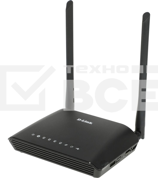 Роутер беспроводной D-Link DIR-620S/RU/B1A N300 черный
