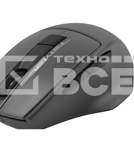 Мышь беспроводная A4Tech Fstyler FG30 серый, 2000 dpi, радиоканал, USB, кнопки - 5